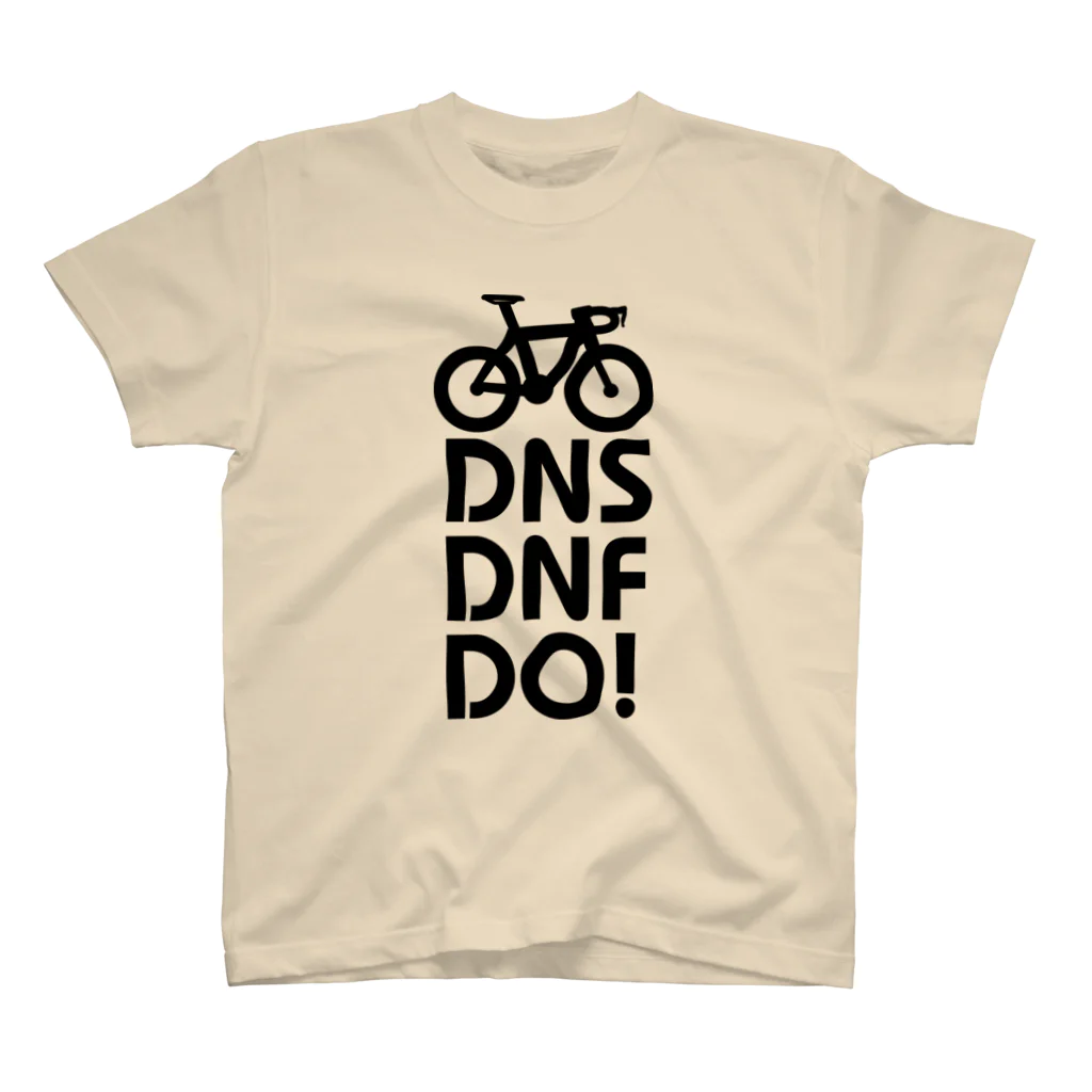 茶玄豆麦商店 with Bongole cycling TeamのDNS DNF DO! スタンダードTシャツ