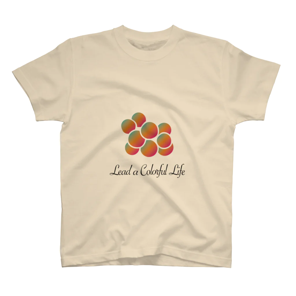 DEEPDRILLEDWELL@井戸の中のColorful Grapes スタンダードTシャツ