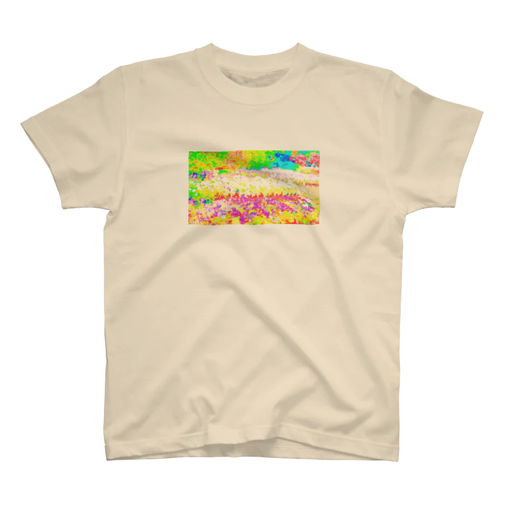 pirikapapurikaの花畑 Regular Fit T-Shirt