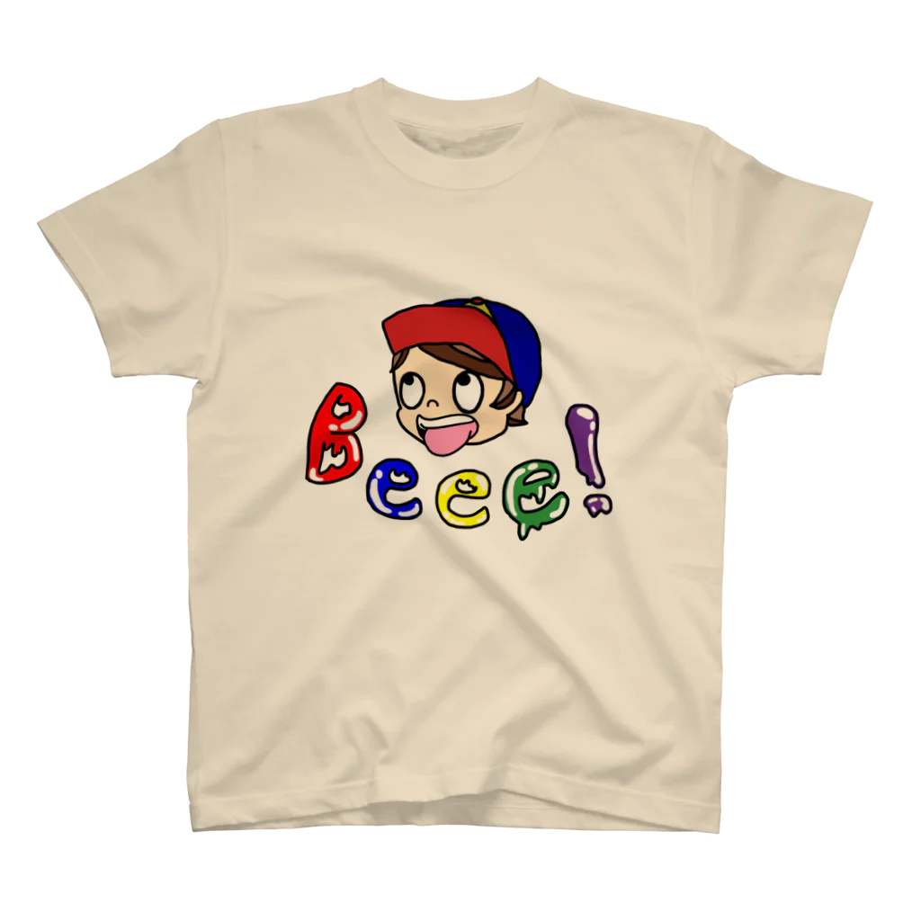 抹茶グリーンのBeee! スタンダードTシャツ