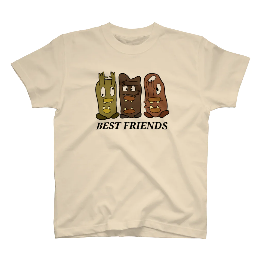 とりかいのおへやのBEST FRIENDS  Ver.color スタンダードTシャツ