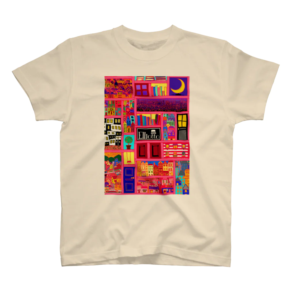 elliotto0601のpinky&city&… Regular Fit T-Shirt