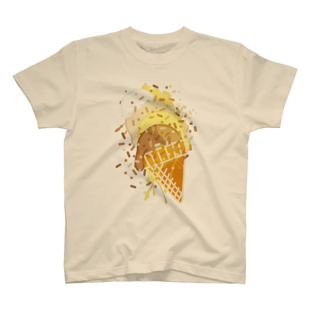 AURA_HYSTERICAのIce_Cream スタンダードTシャツ