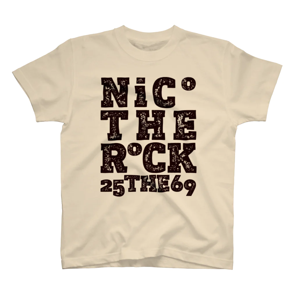 NicoRock 2569のNICOTHEROCK25THE69 スタンダードTシャツ