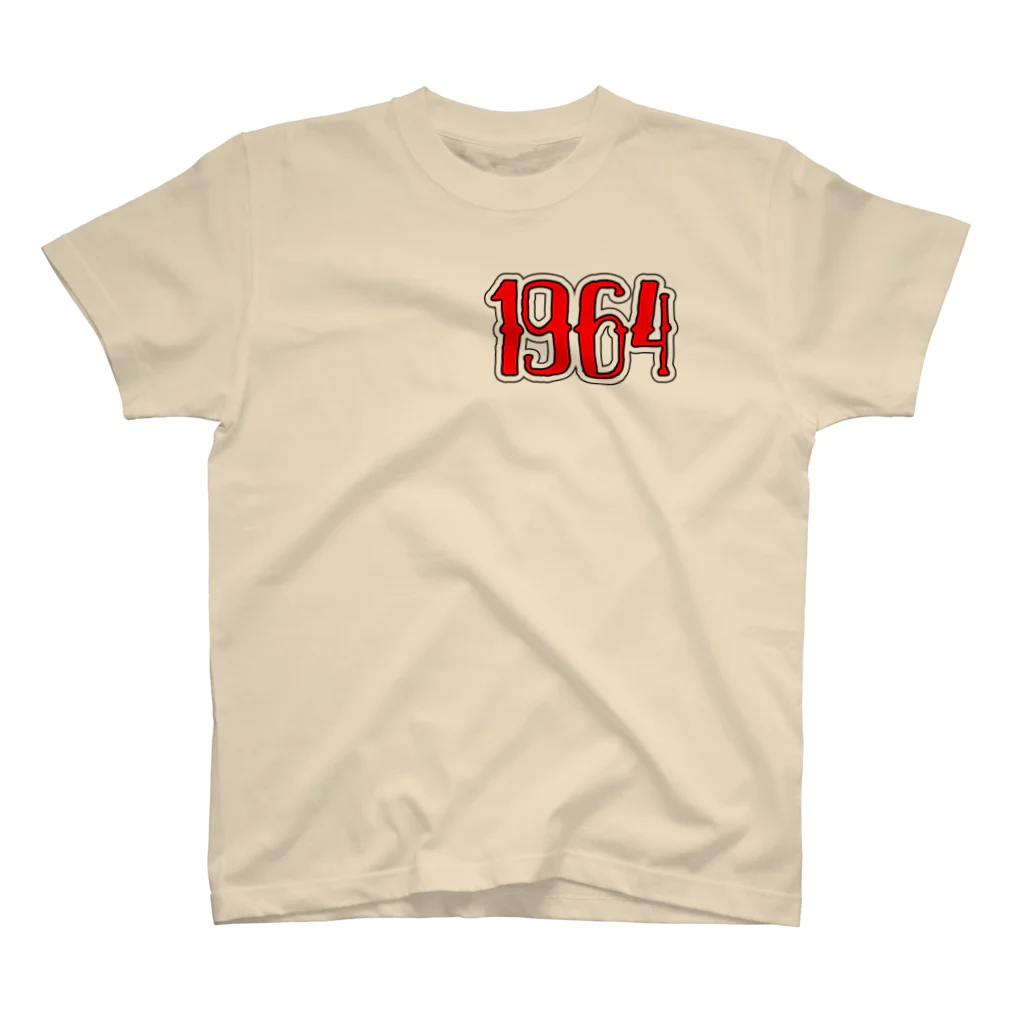 ★･  Number Tee Shop ≪Burngo≫･★ の【１９６４】 全23色 スタンダードTシャツ