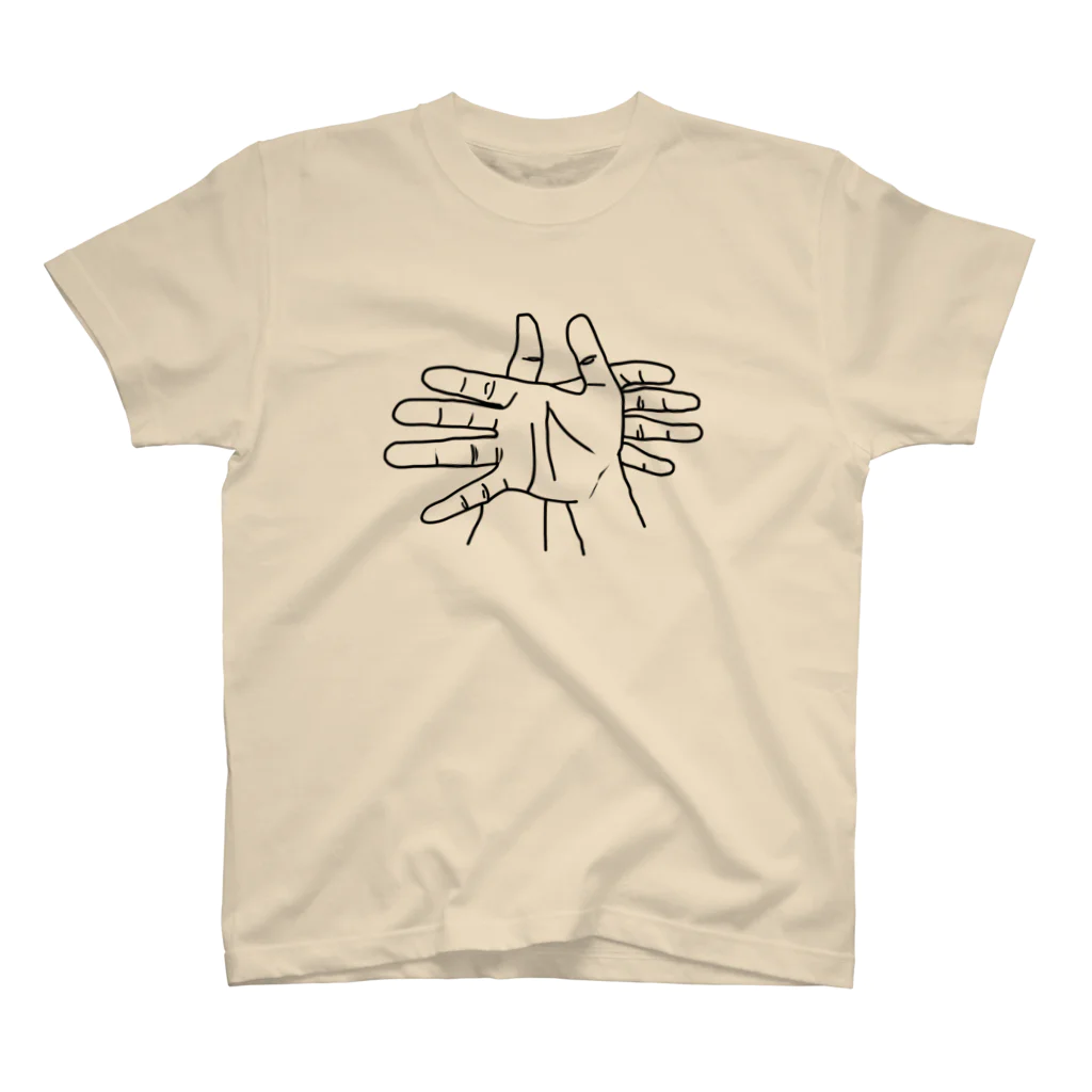 HAND DESIGNの蟹(カニ) スタンダードTシャツ