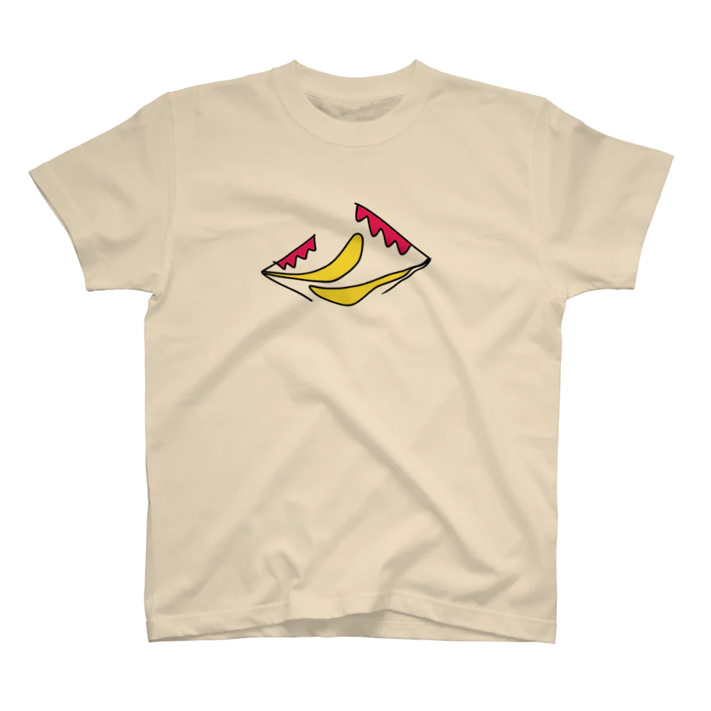 block man のduble mouth 2 スタンダードTシャツ