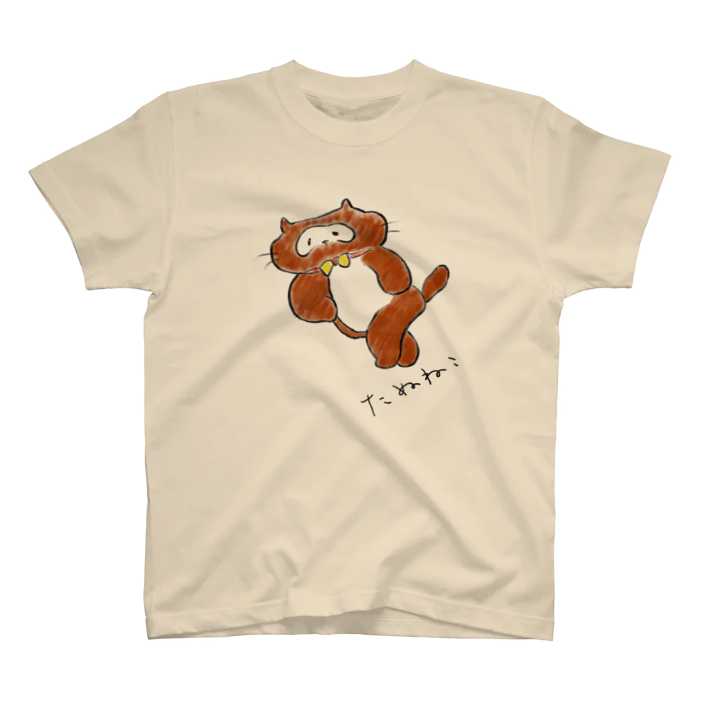 猫力(CAT POWER)のたぬねこ１ Regular Fit T-Shirt