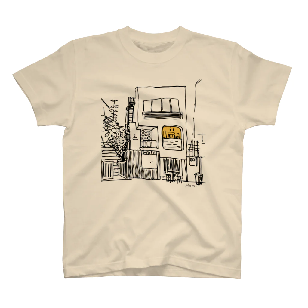 _Hem_のツボな建物_No.2 スタンダードTシャツ