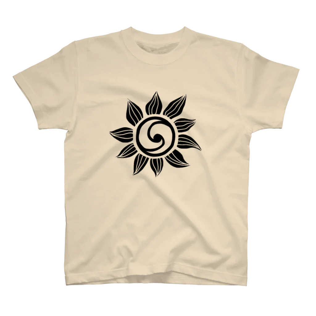 NaCHaのSUN ロゴ  スタンダードTシャツ