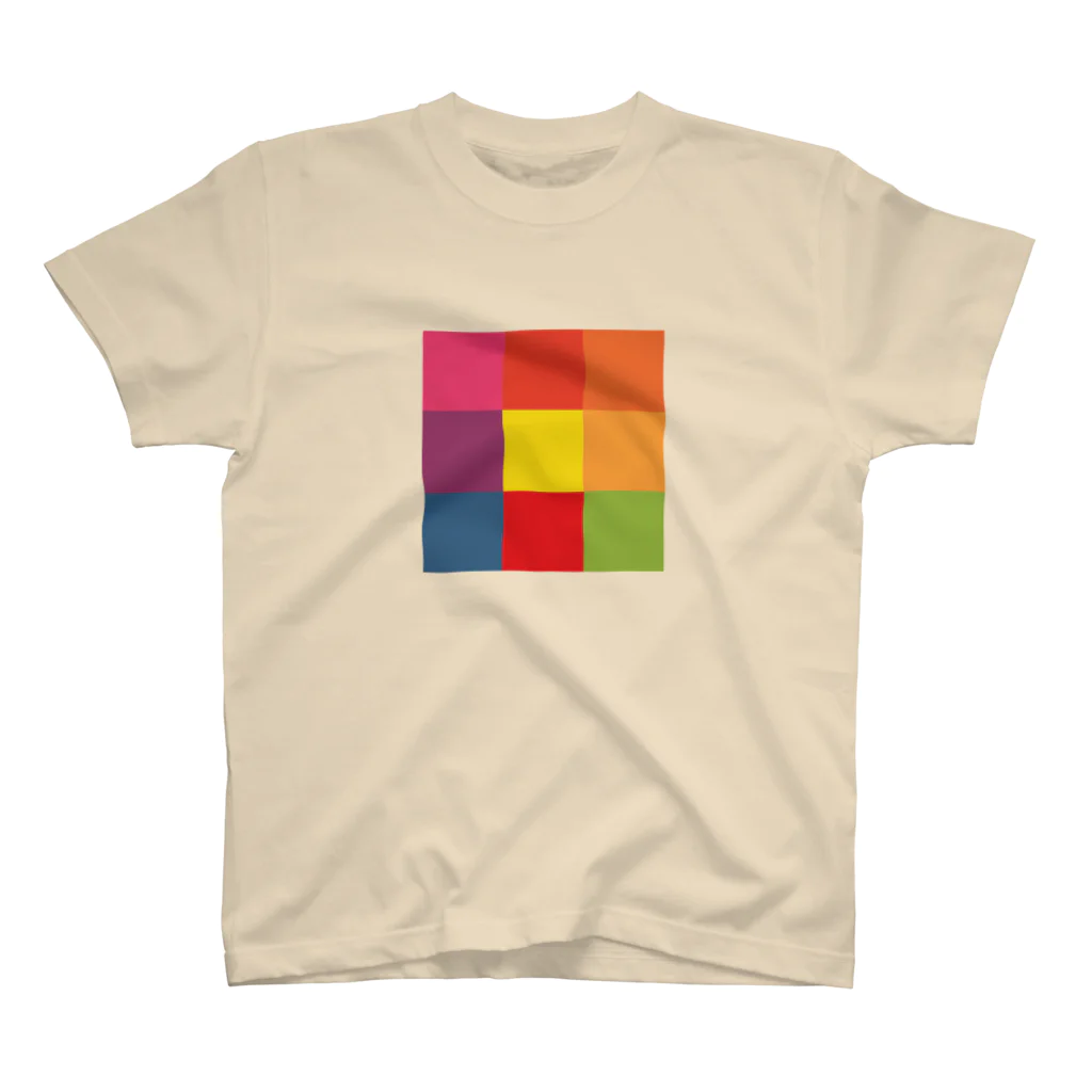 3×3 のドット絵の笑う花 - 3×3 のドット絵 Regular Fit T-Shirt