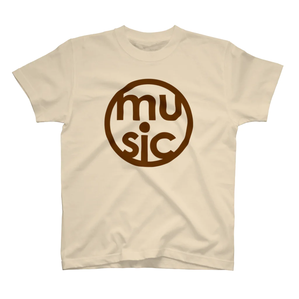 うつぼ社のmusic Tshirt スタンダードTシャツ