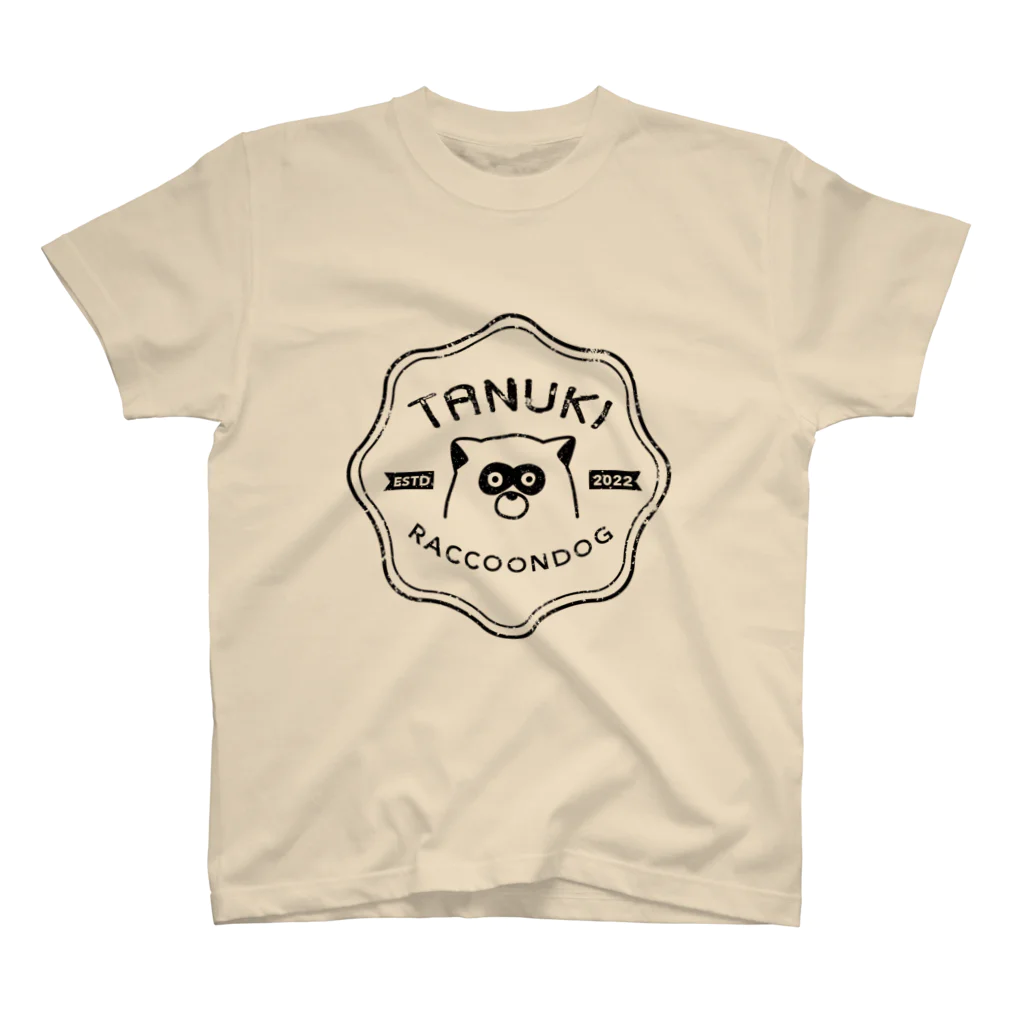 mogura_tanukiのtanuki_vintage04 スタンダードTシャツ