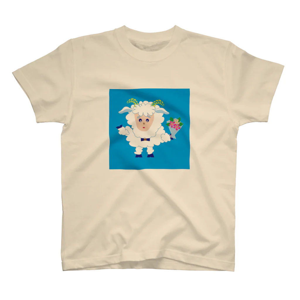 ジルトチッチのデザインボックスの羊ちゃんのプロポーズ Regular Fit T-Shirt
