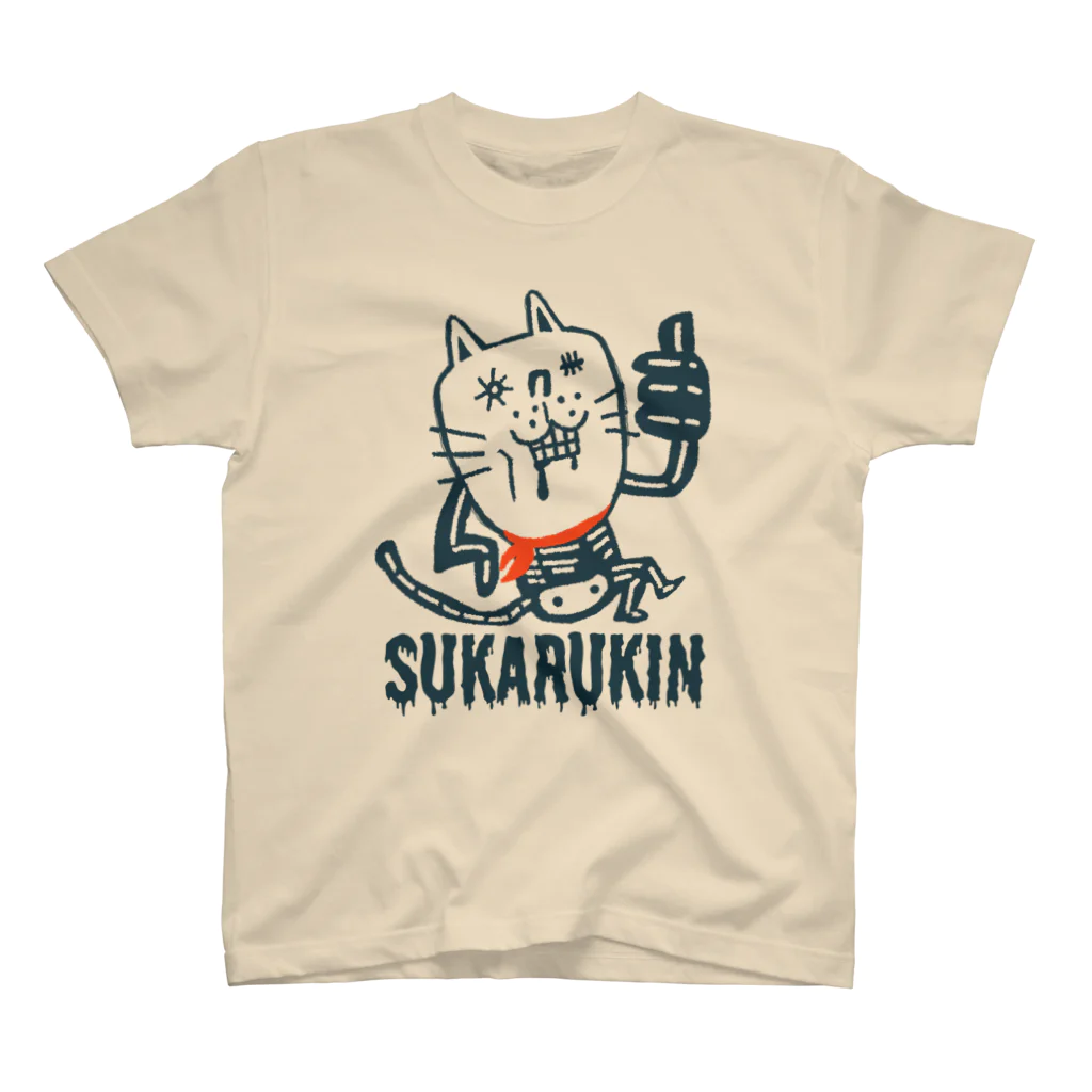 tunのSUKARUKIN "ニャイス・イズ・デッド" Regular Fit T-Shirt