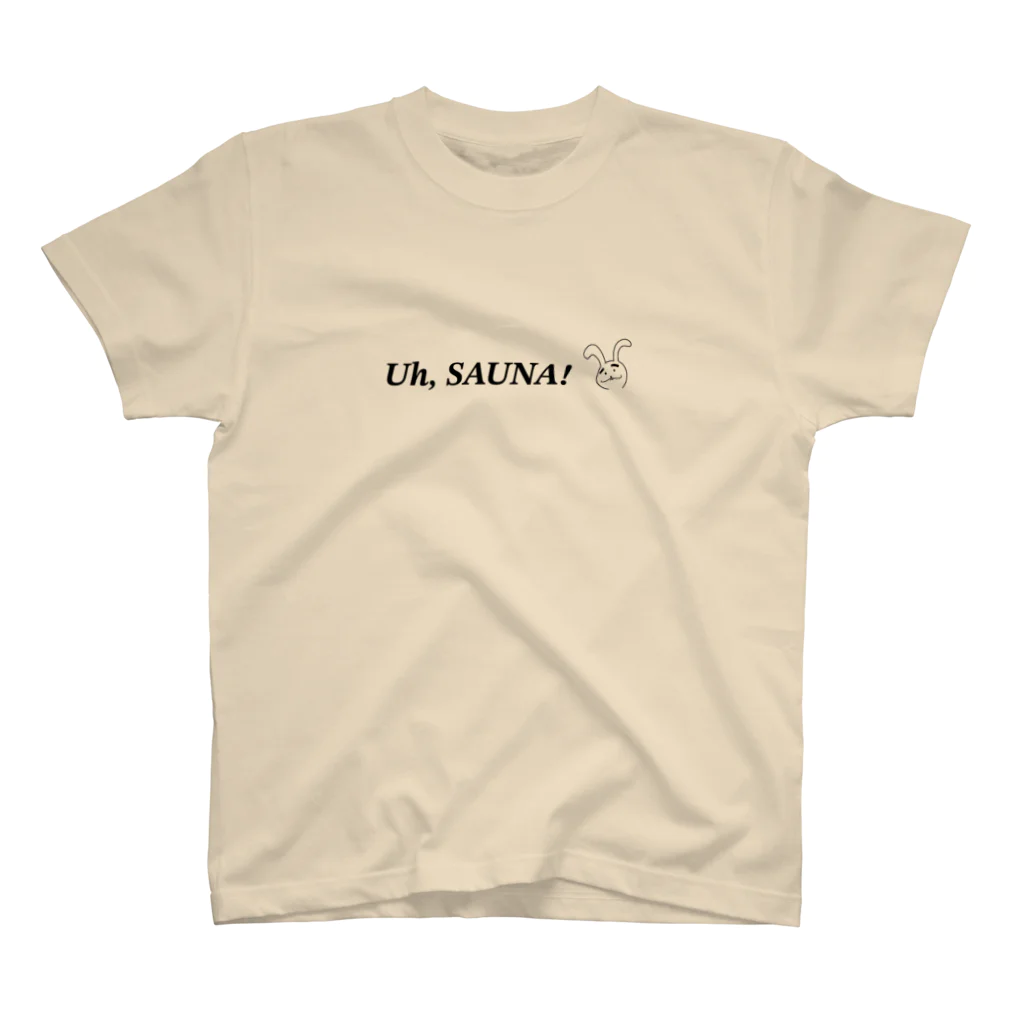 うさ耳サウナハット専門店『Uh, SAUNA!』のUh,SAUNAグッズ Regular Fit T-Shirt