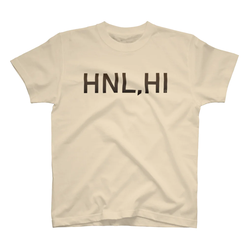 ハワイスタイルクラブのHNL HI スタンダードTシャツ