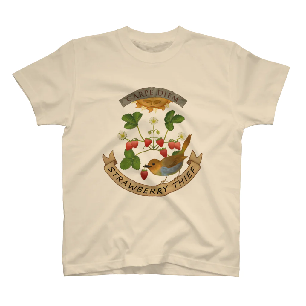 たくみのグッズショップのいちごどろぼう（Strawberry thief） スタンダードTシャツ