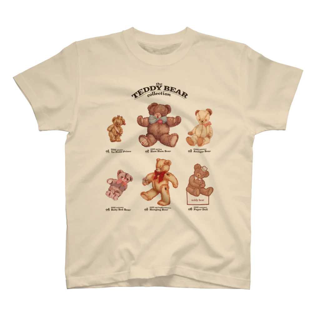 okappaloverのTEDDY BEAR collection スタンダードTシャツ