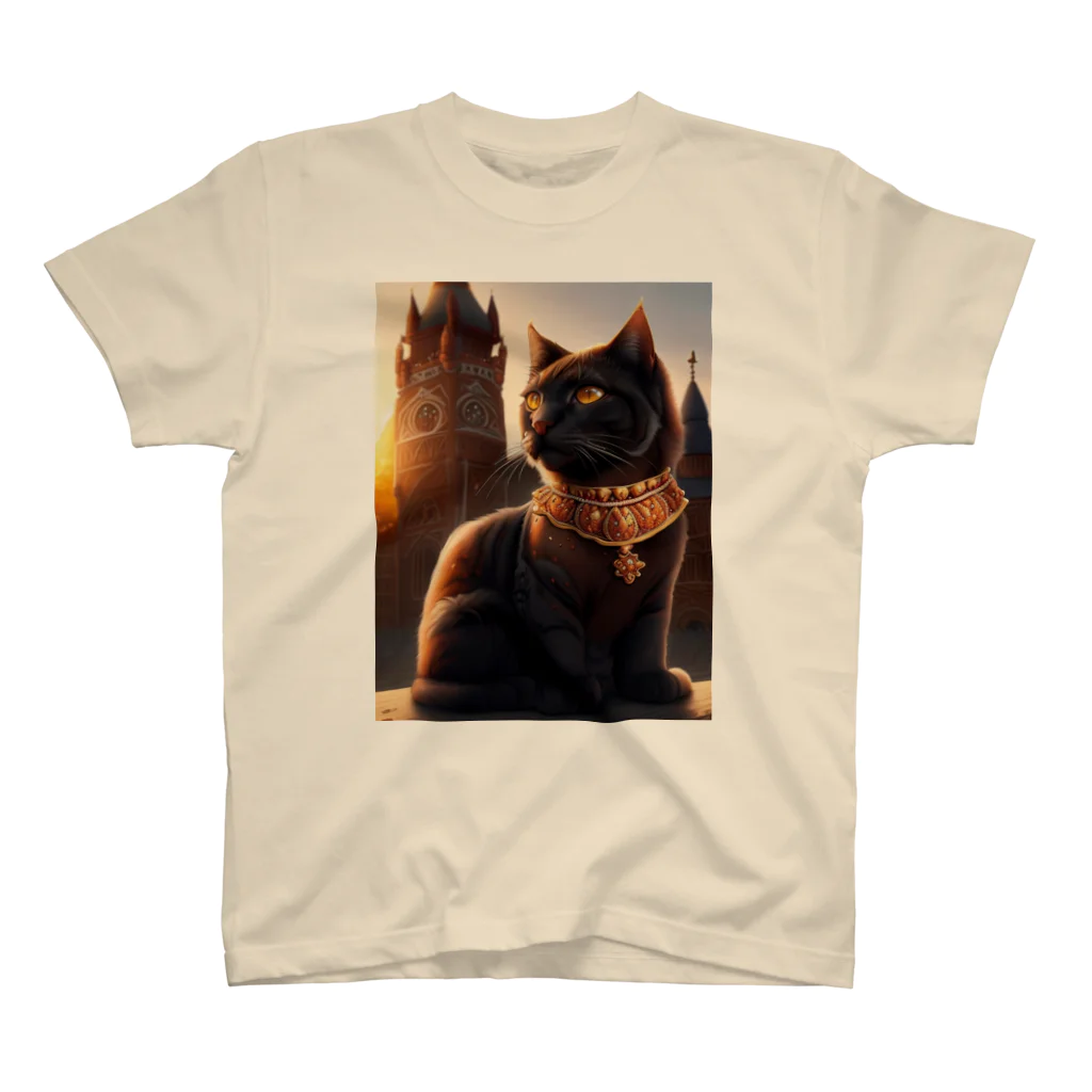 keipoohの貴族の愛した猫　シャムリ Regular Fit T-Shirt