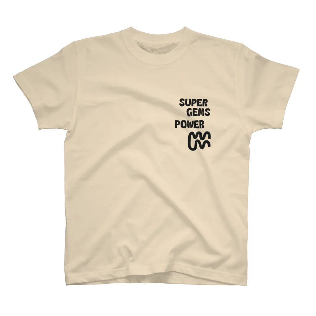 Parallel Imaginary Gift ShopのSUPER GEMS POWER Regular Fit T-Shirt