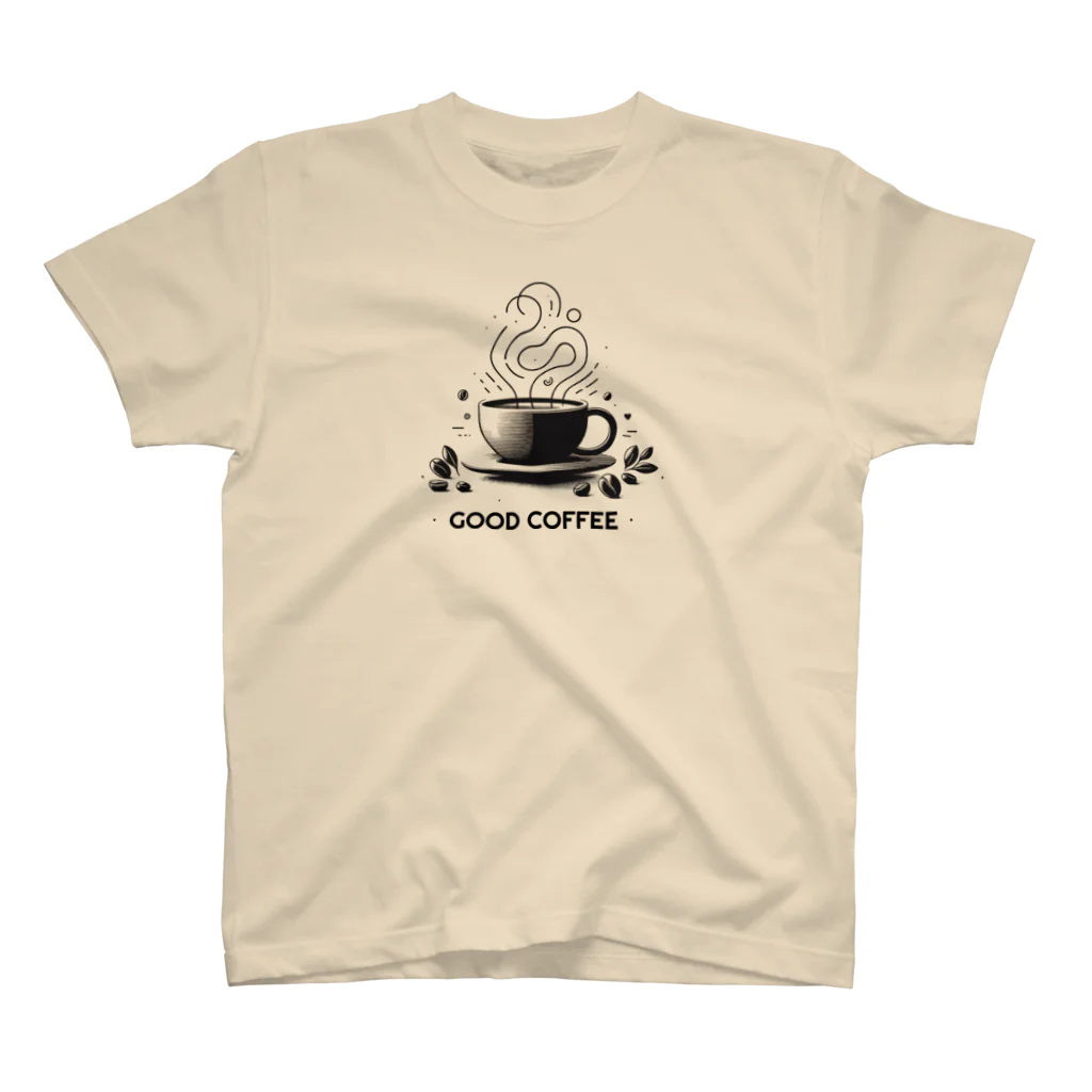 appupleのおいしいコーヒー スタンダードTシャツ