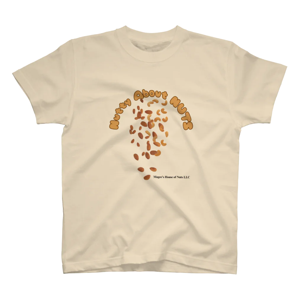 ローズクランズデザインのNutty About Nuts スタンダードTシャツ