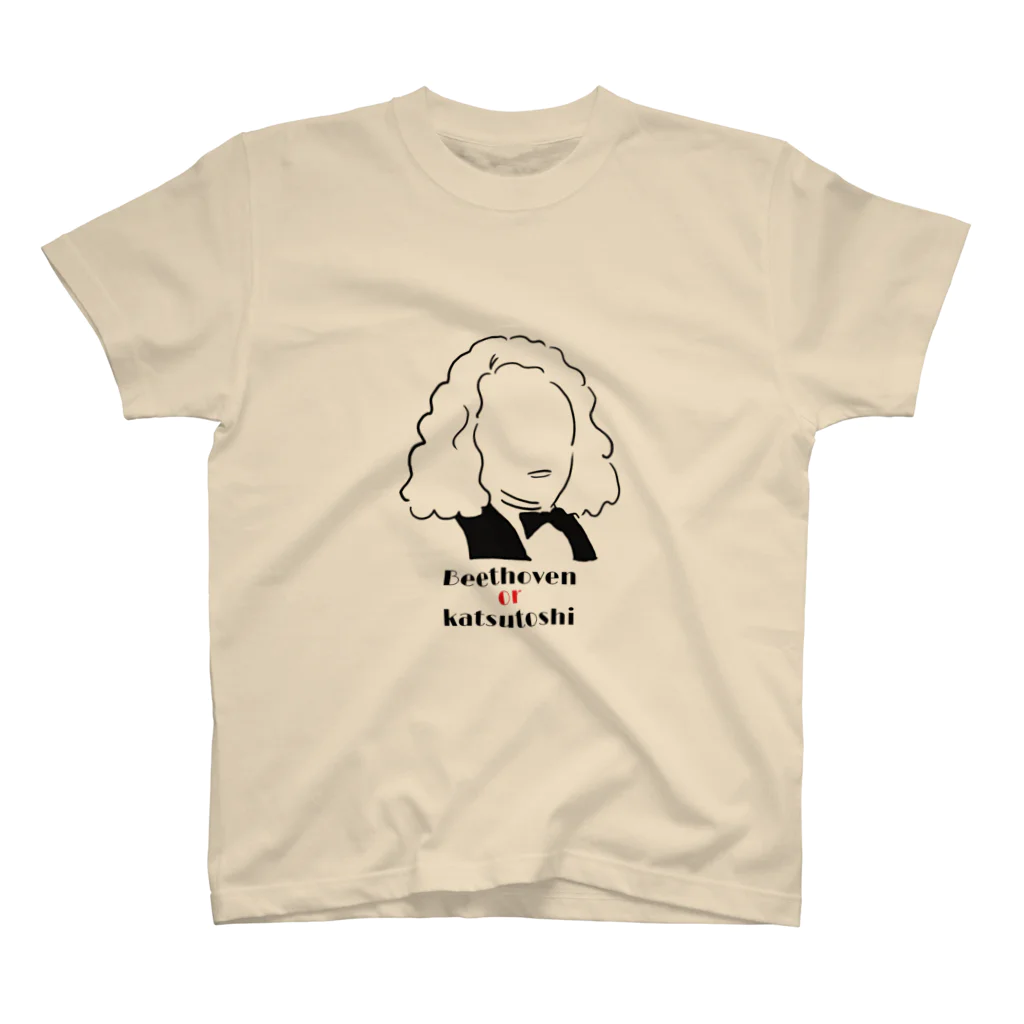 JOCKEY SHOPのBeethoven or katsutoshi松崎 スタンダードTシャツ