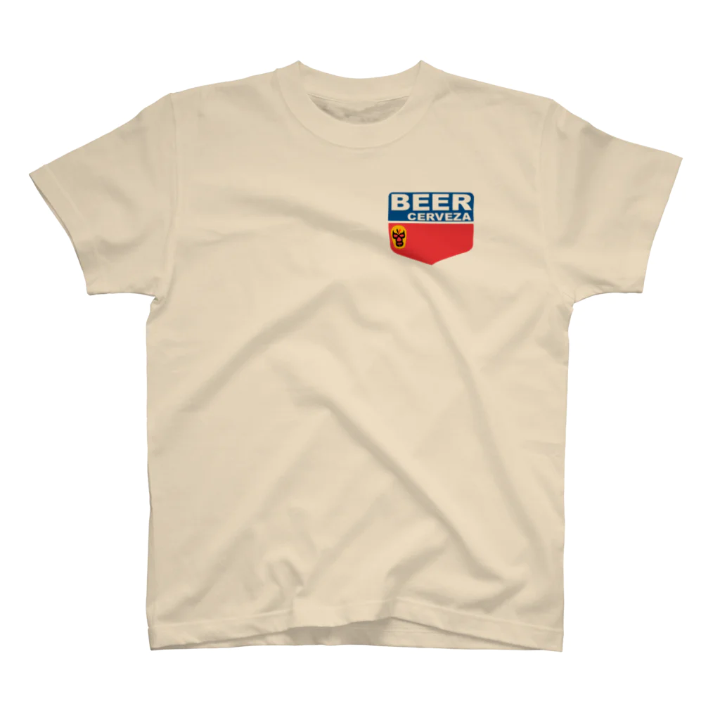 EARTH　ODYSSEYのＢＥＥＲ＿ＴＡＧ スタンダードTシャツ