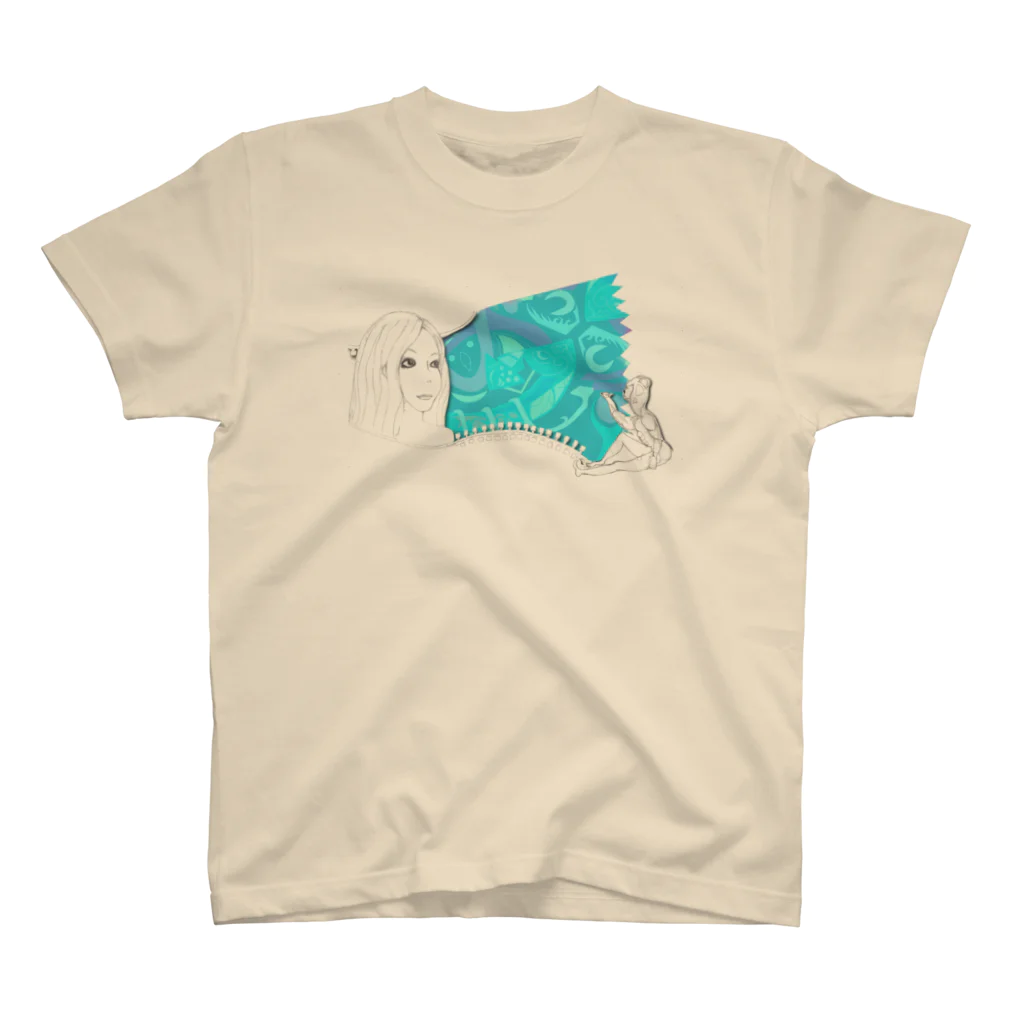 Blue/\のaoiコラボ Regular Fit T-Shirt