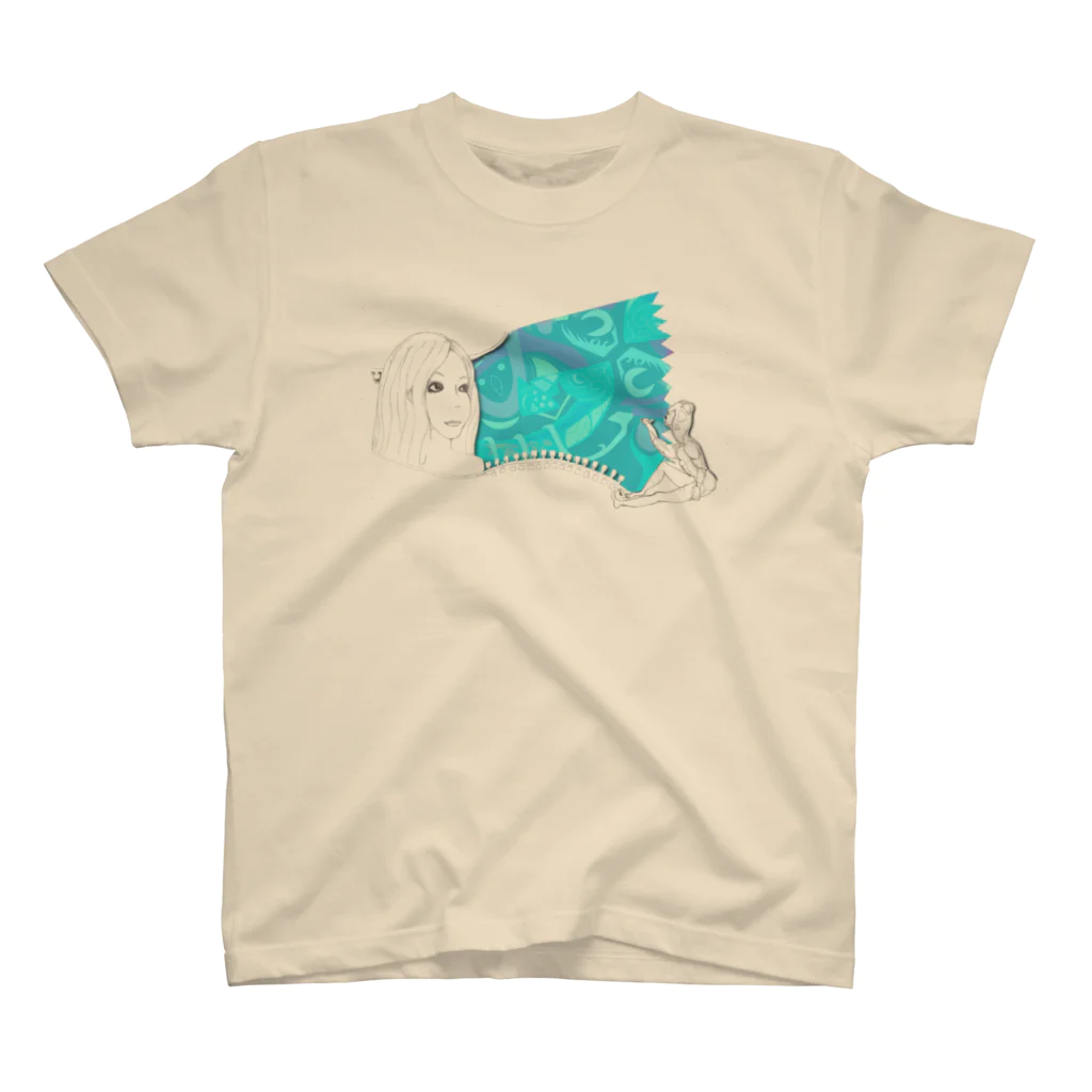 Blue/\のaoiコラボ スタンダードTシャツ