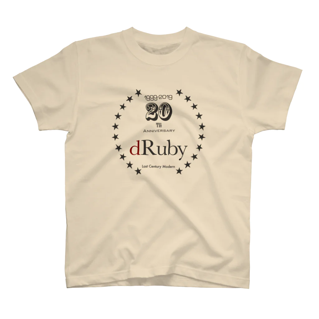 咳のdRuby20周年 01 スタンダードTシャツ