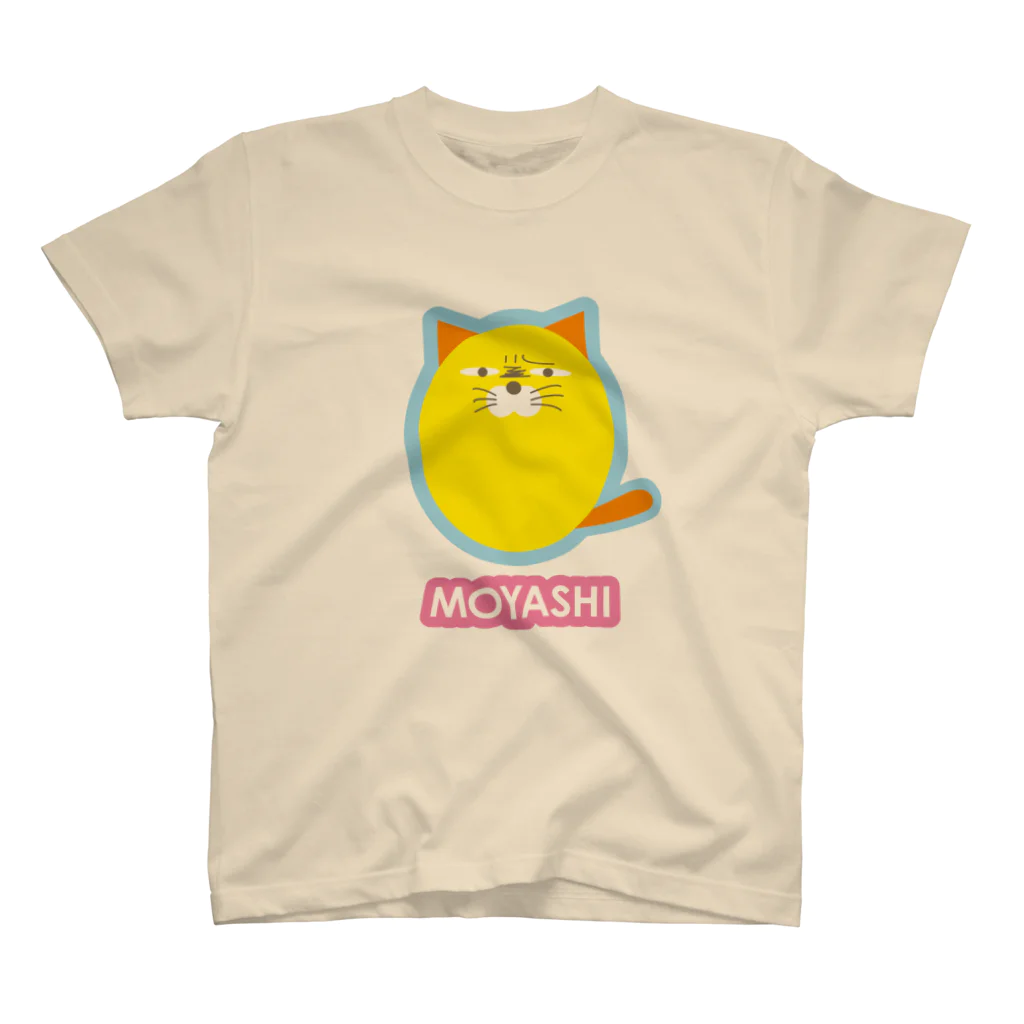 mo=kaのMOYASHI Yellow Regular Fit T-Shirt