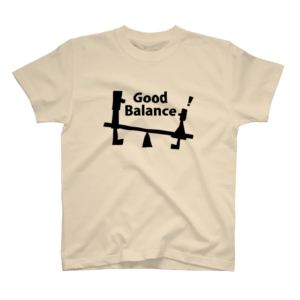 おしゃれなロゴT-utaneのGood Balance Regular Fit T-Shirt