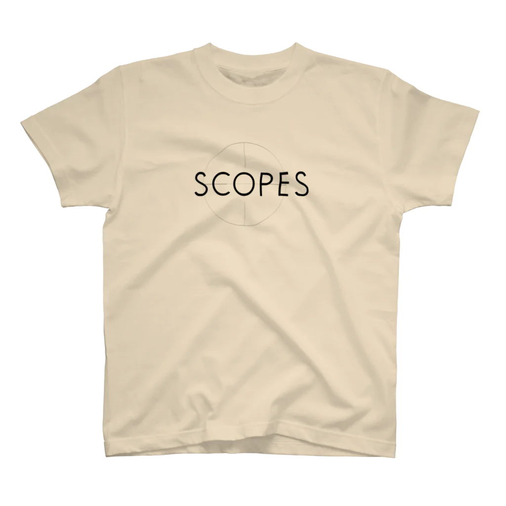 SCOPES storeのSCOPES T - BLACK LOGO スタンダードTシャツ