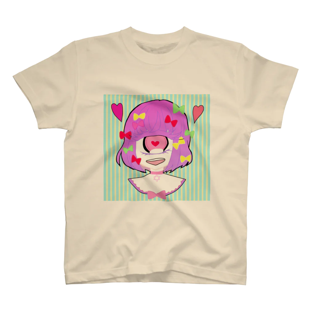 cubechocoの単眼ちゃん スタンダードTシャツ