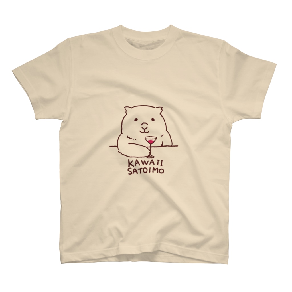 Shudow Houseのウォンバット（kawaii satoimo） Regular Fit T-Shirt