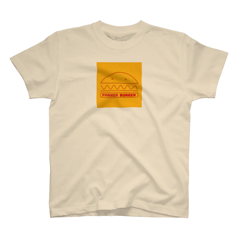 parkerburgerのパーカーバーガーロゴ スタンダードTシャツ