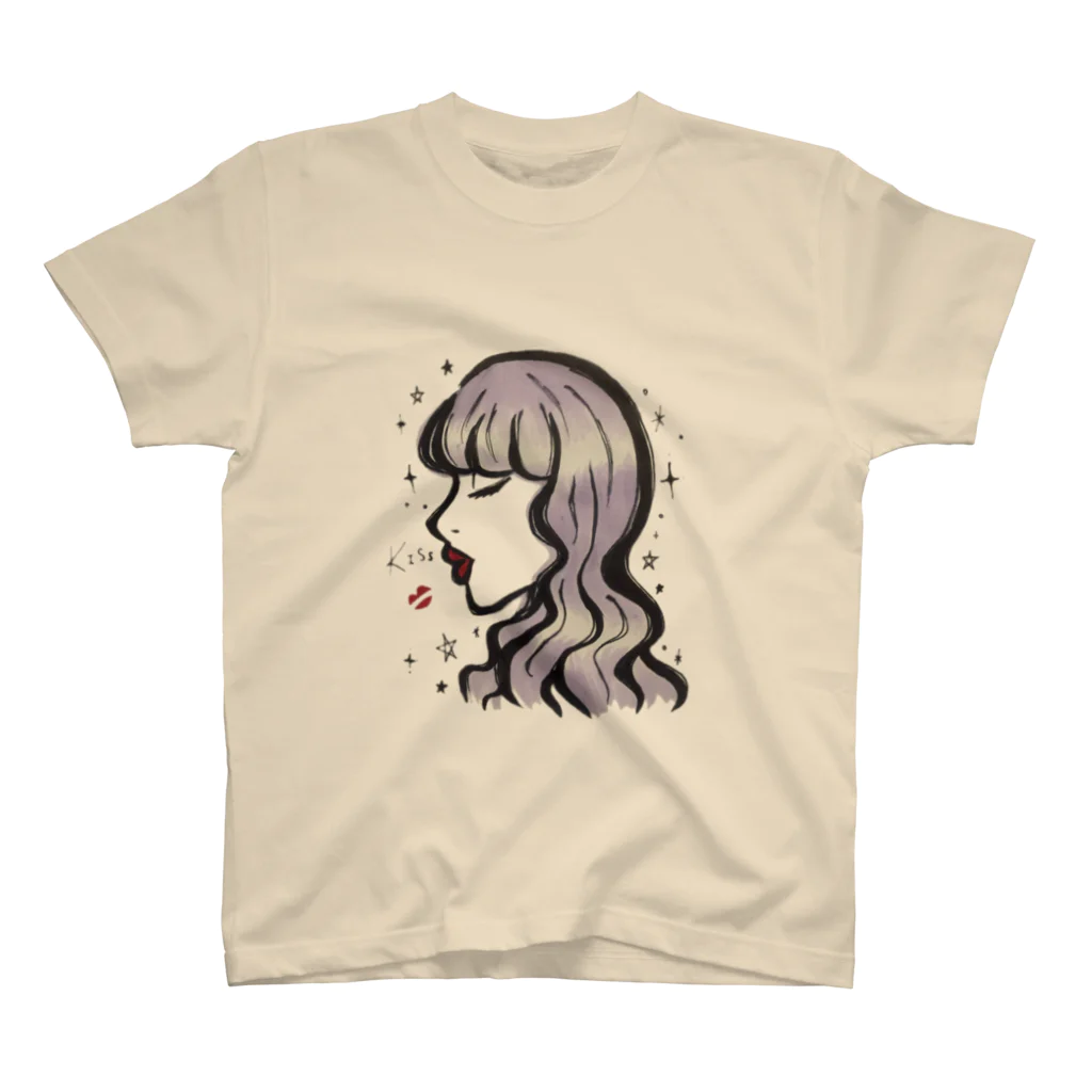 REMICONの purple kiss スタンダードTシャツ