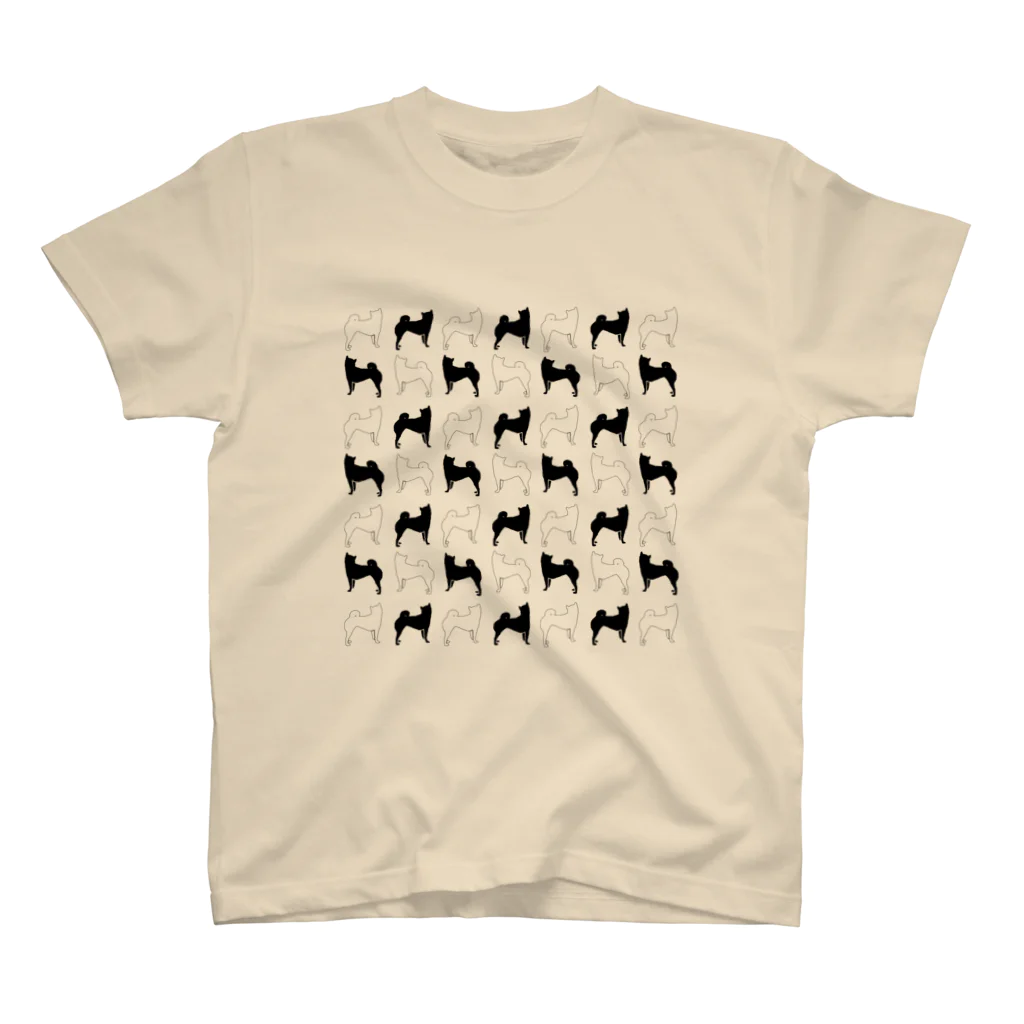 陽向の柴犬パターン２ スタンダードTシャツ