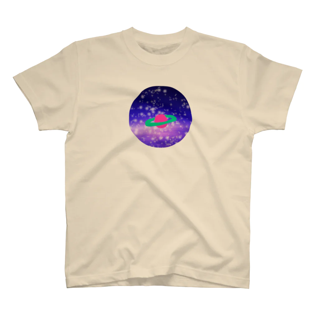 ちよこのださかわ宇宙/まる Regular Fit T-Shirt