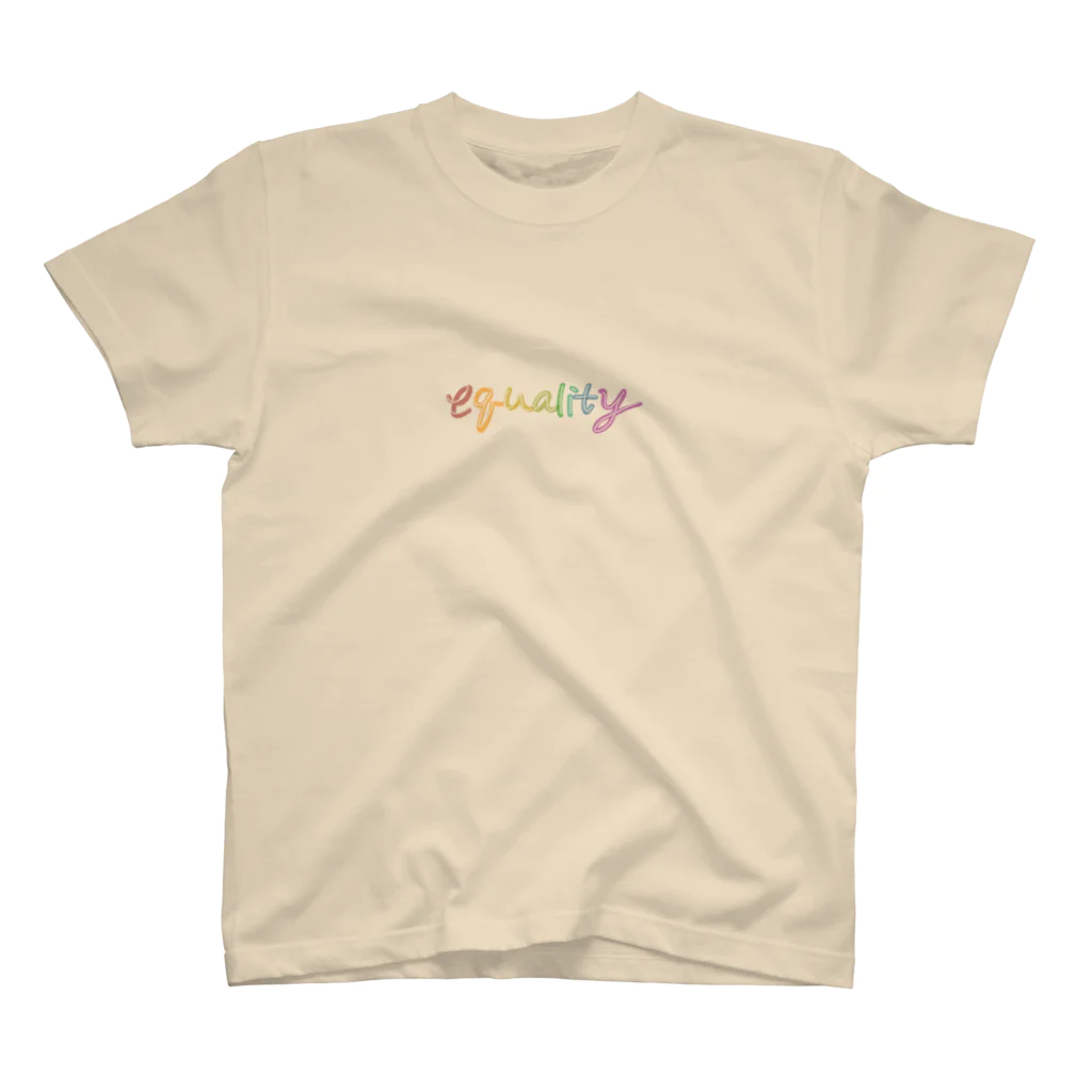 Risarisa's STOREのequality スタンダードTシャツ