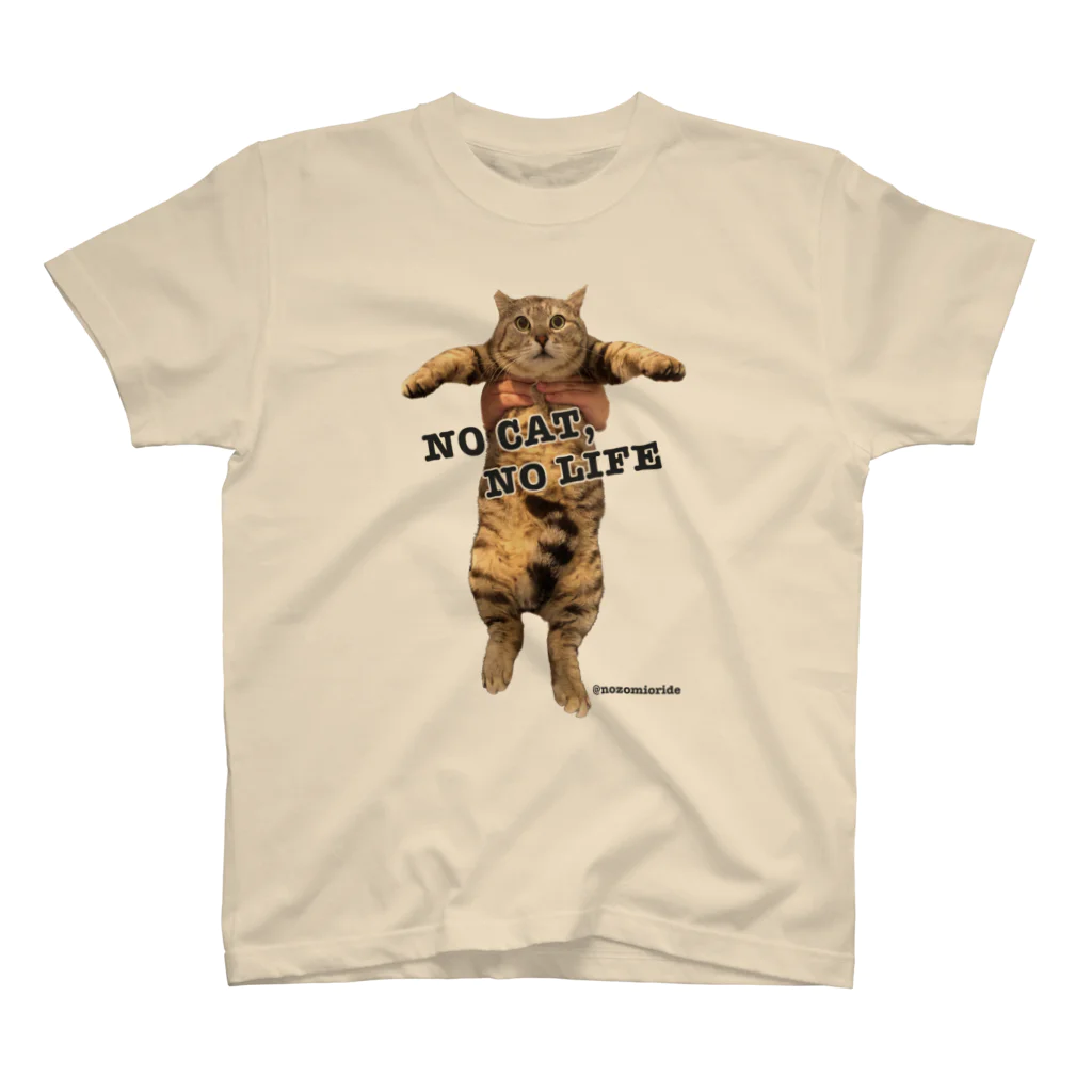 nozomiorideの【猫好き】NO CAT, NO LIFE - 大 Regular Fit T-Shirt