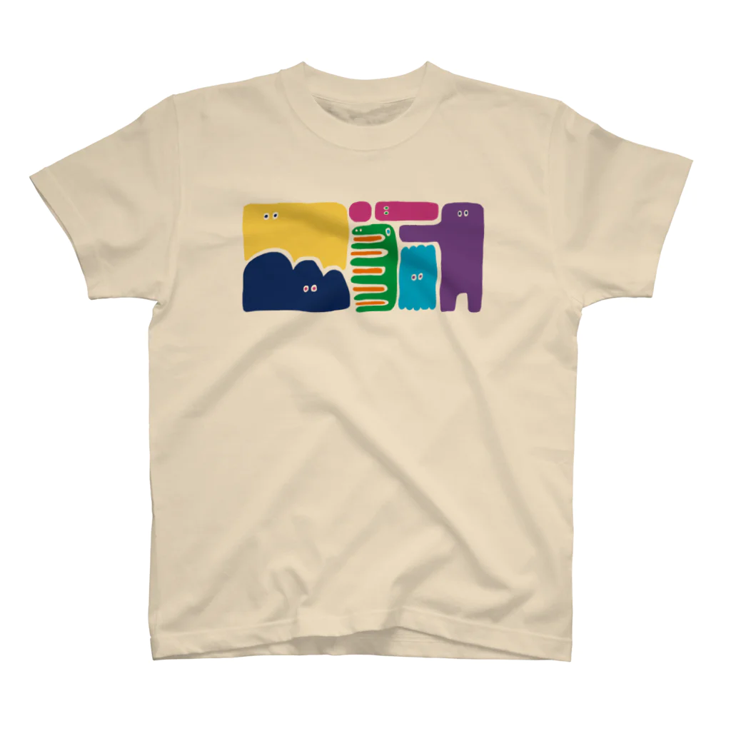 wakame.monsterのカラフルンル Regular Fit T-Shirt