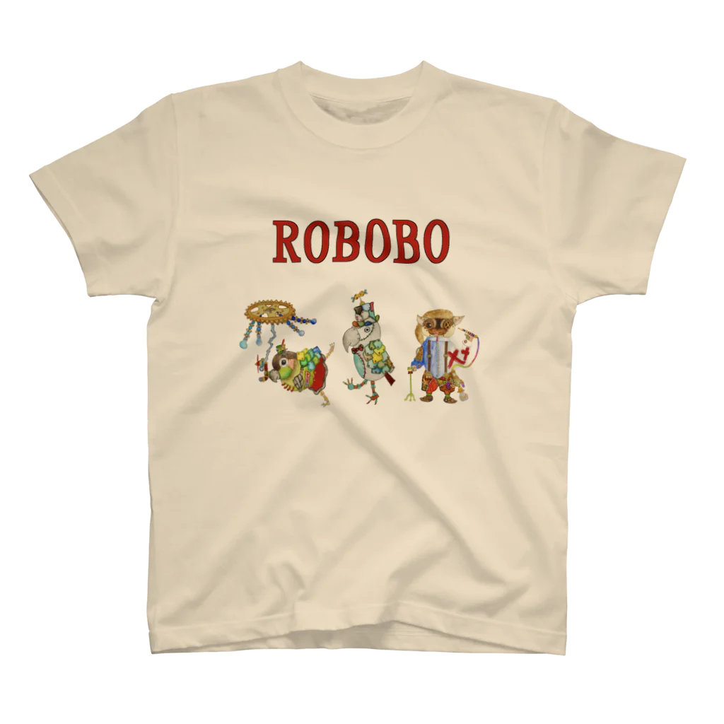 ねこぜや のROBOBO ロボトリオ🤖 スタンダードTシャツ