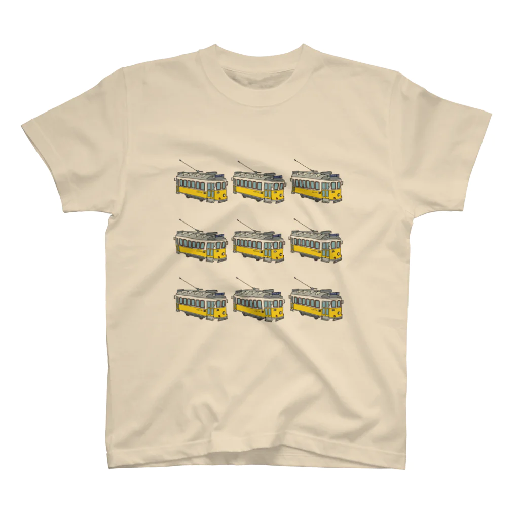 らぴの堂のリスボントラム•パターン Regular Fit T-Shirt