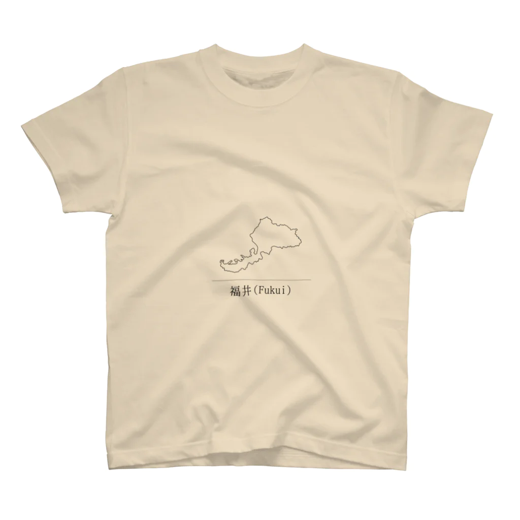 まるの福井県 Regular Fit T-Shirt