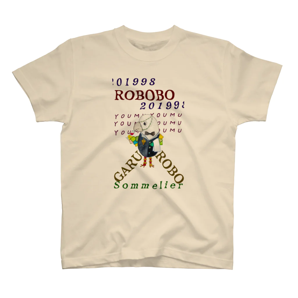 ねこぜや のROBOBO🤖「ガルロボ」 スタンダードTシャツ