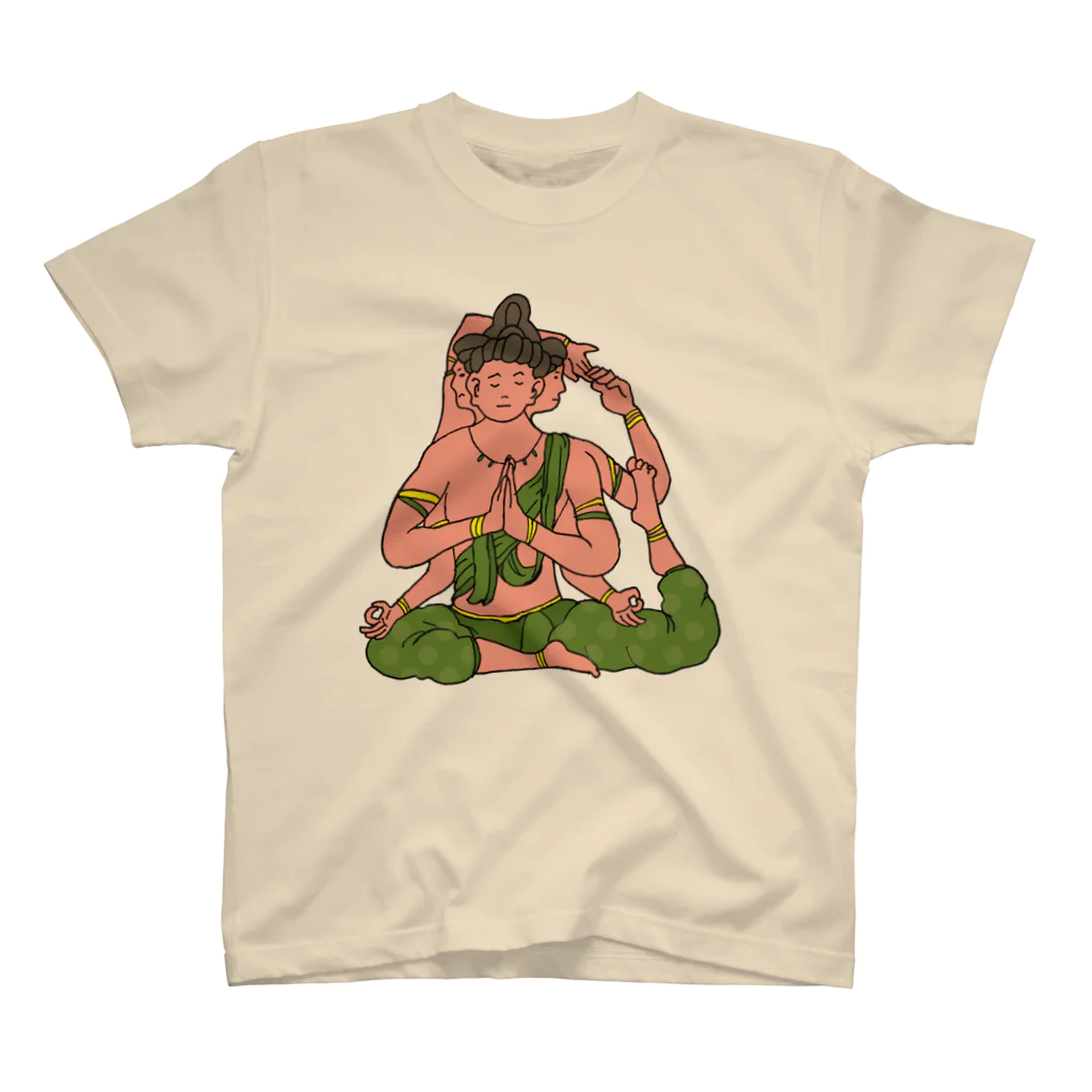 HOUSOの阿修羅YOGA Regular Fit T-Shirt