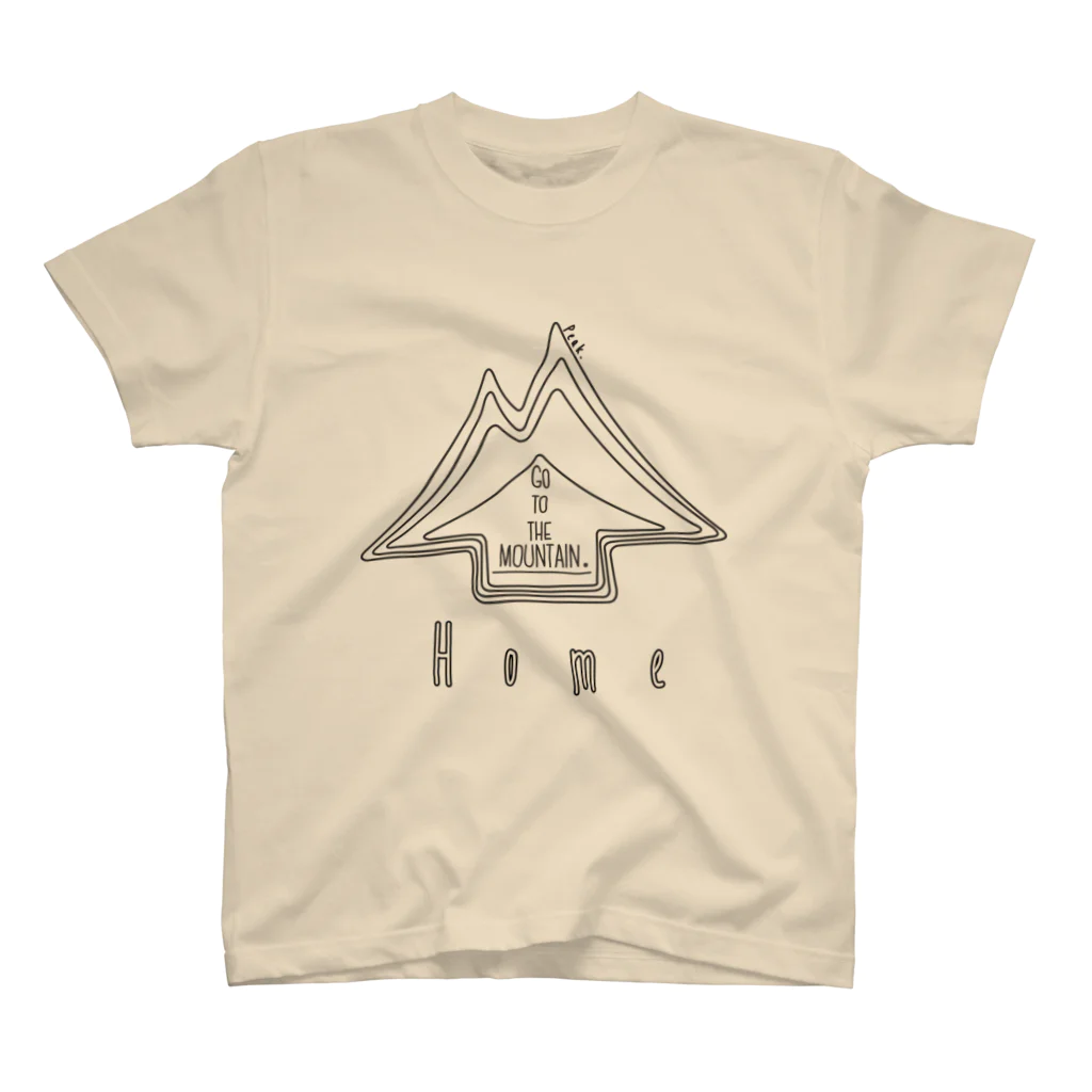 Hiroyuki EtoのGo to the mountain.  Regular Fit T-Shirt